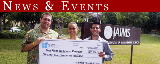 The 2006 U.H. Business Plan Competition Winners